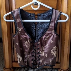 Reversible Handmade Corset Vest